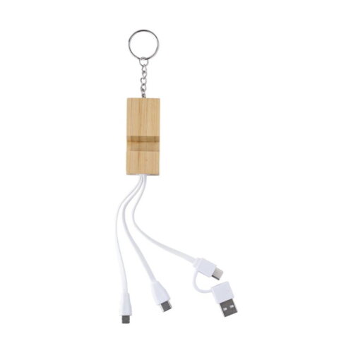 Bamboe sleutelhanger Sutton bruin