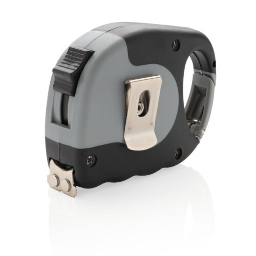 Karabijn rolmaat, grijs bedrukken