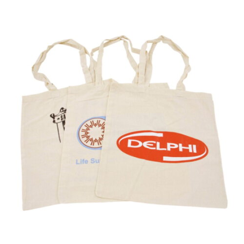 Katoenen draagtas ecru