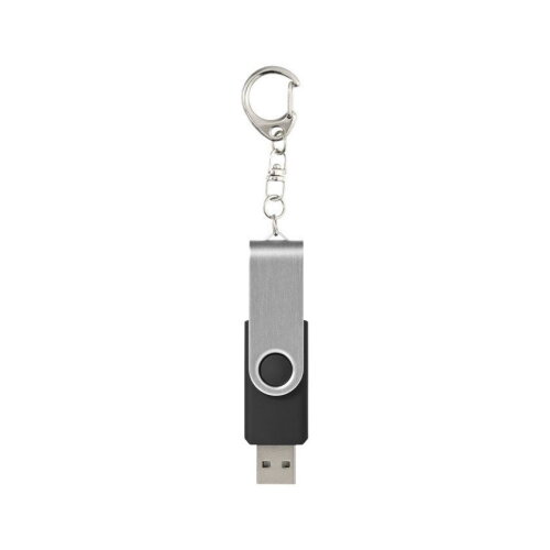 Rotate USB with keychain