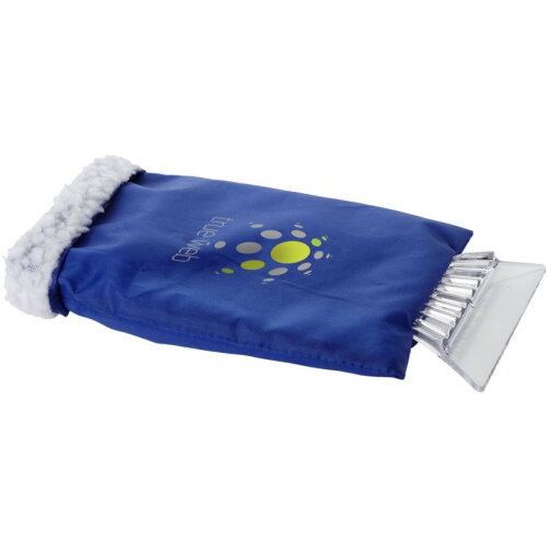 IJskrabber met beschermhandschoen