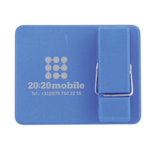 Wandplaatje met knijper