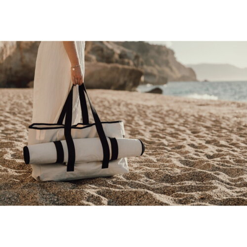 VINGA Volonne AWARE™ recycled canvas strandtas