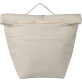 Gerecycled katoen (220 gsm) rolltop koeltas Faith khaki (écru)