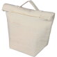 Gerecycled katoen (220 gsm) rolltop koeltas Faith khaki (écru)