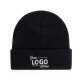 Acryl Knitted Hat met Thinsulate Zwart acc. Zwart bedrukken
