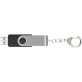 Rotate USB with keychain